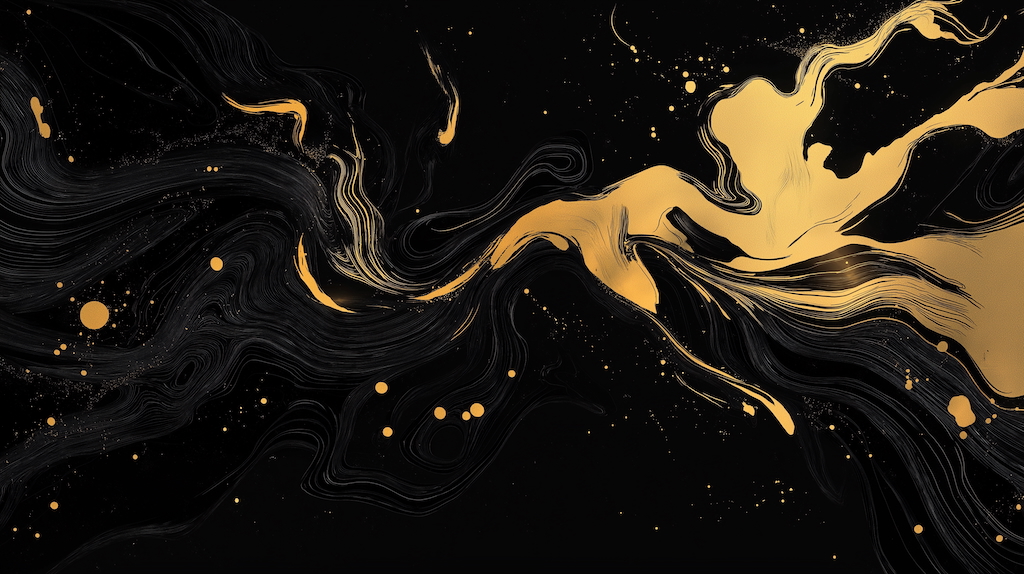 Black And Gold Wallpaper